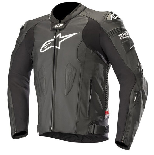 Alpinestars Missile Tech Air Motorfiets Lederen Jas Zwart 54 alpinestars kopen in de aanbieding
