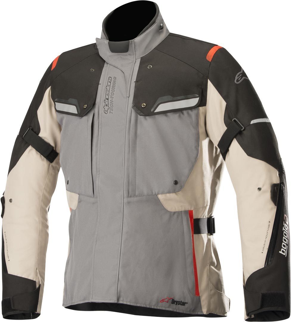 Alpinestars Bogota V2 Drystar Veste Textile moto Noir Gris M