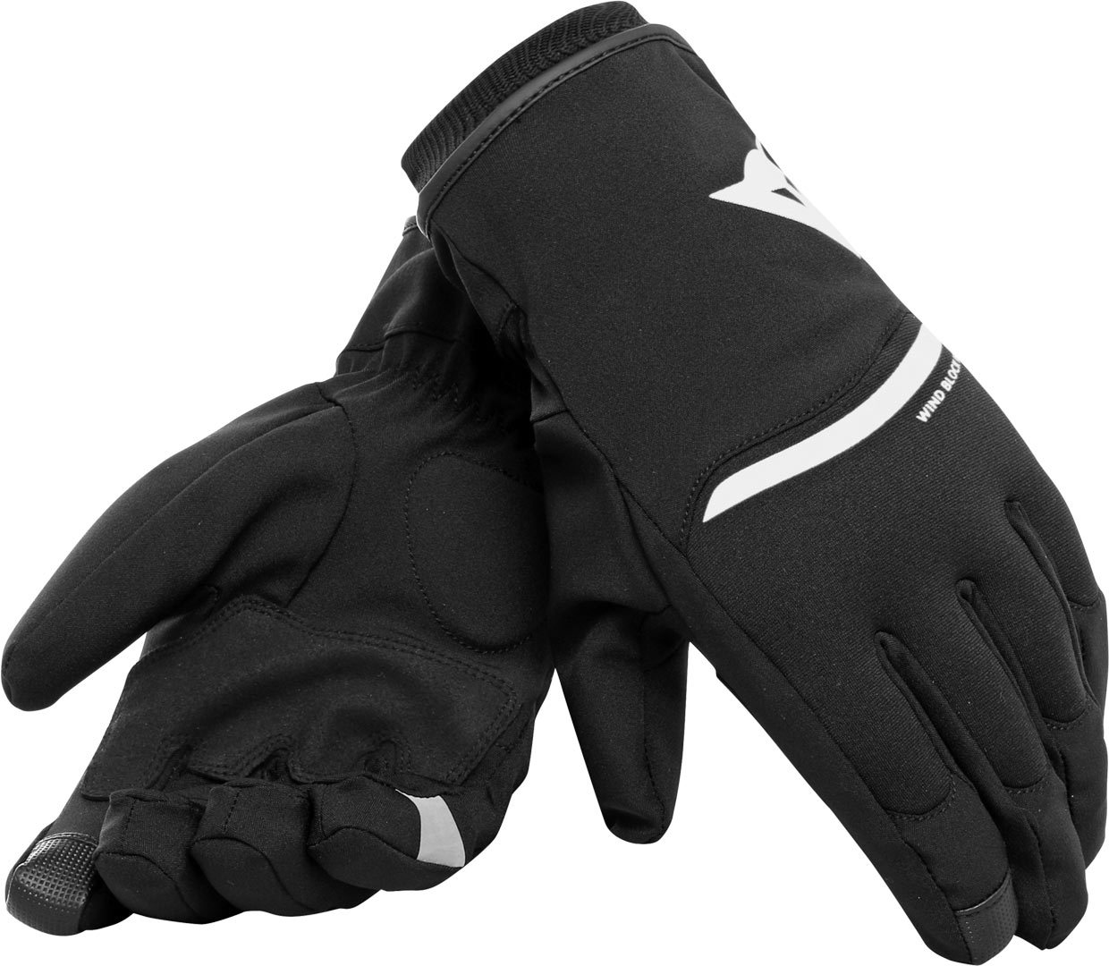 Dainese Plaza 2 D-Dry Gants Noir Blanc 2XS