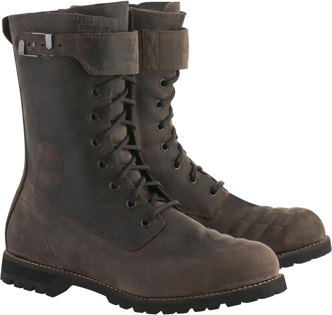 Alpinestars Firm Drystar Bottes de moto Brun 39