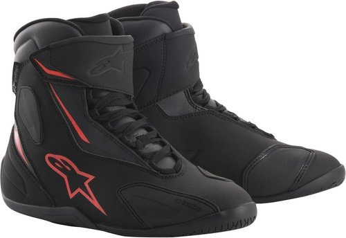 Alpinestars Fastback 2 Drystar Motor Schoenen Zwart Rood 45 alpinestars kopen in de aanbieding