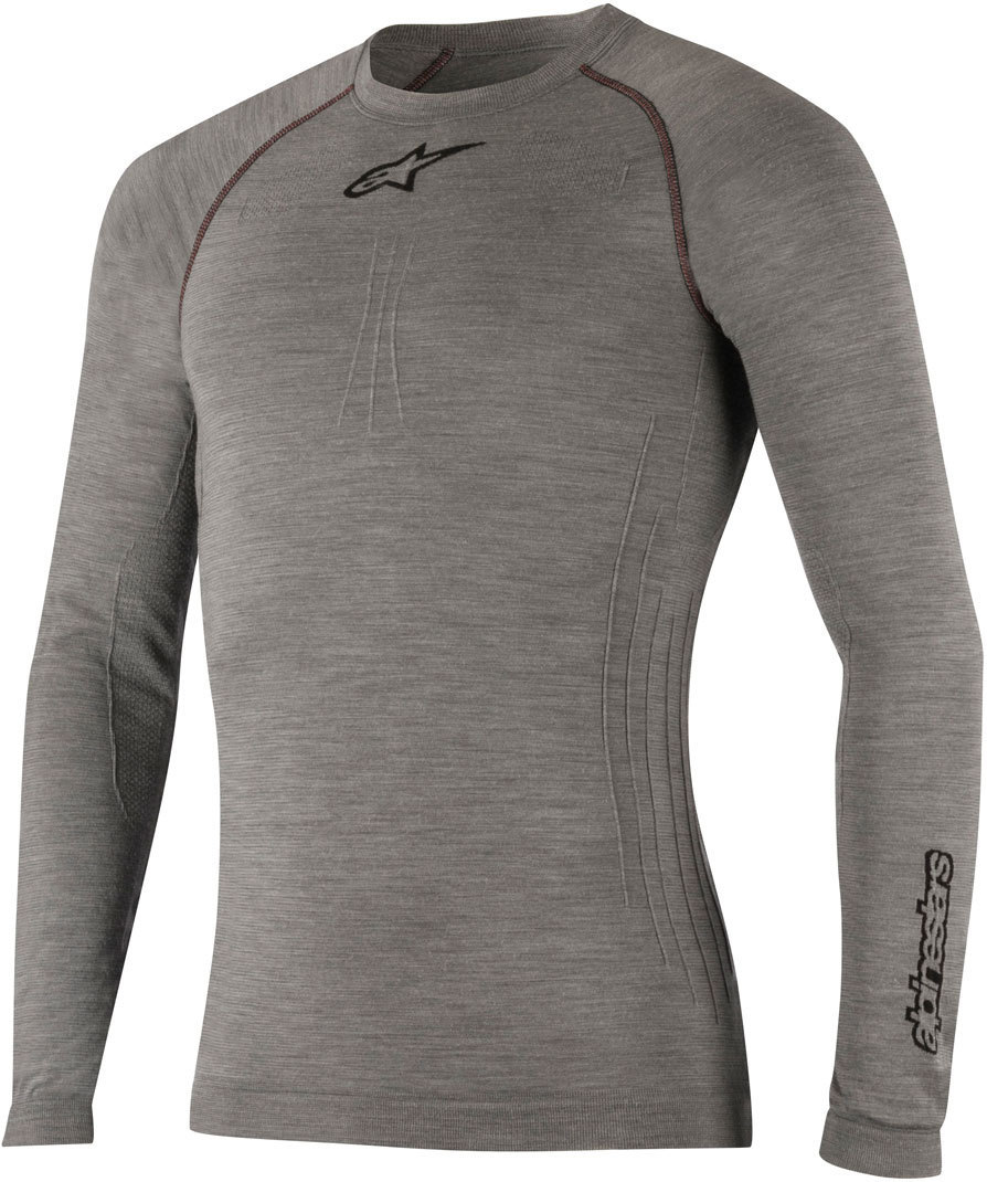 Alpinestars Tech LS Winter Chemise Gris XS S