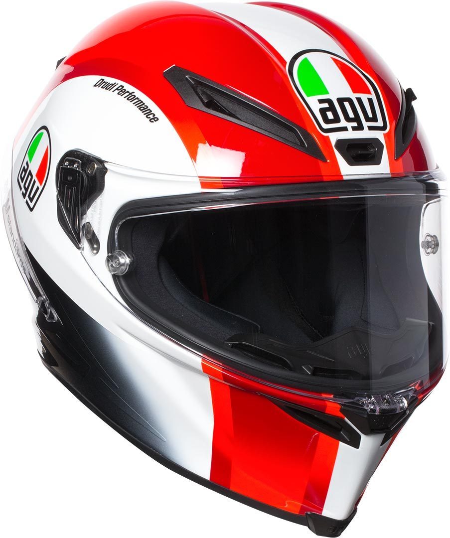 Image of AGV Corsa R SIC58 Casque Blanc Rouge S M
