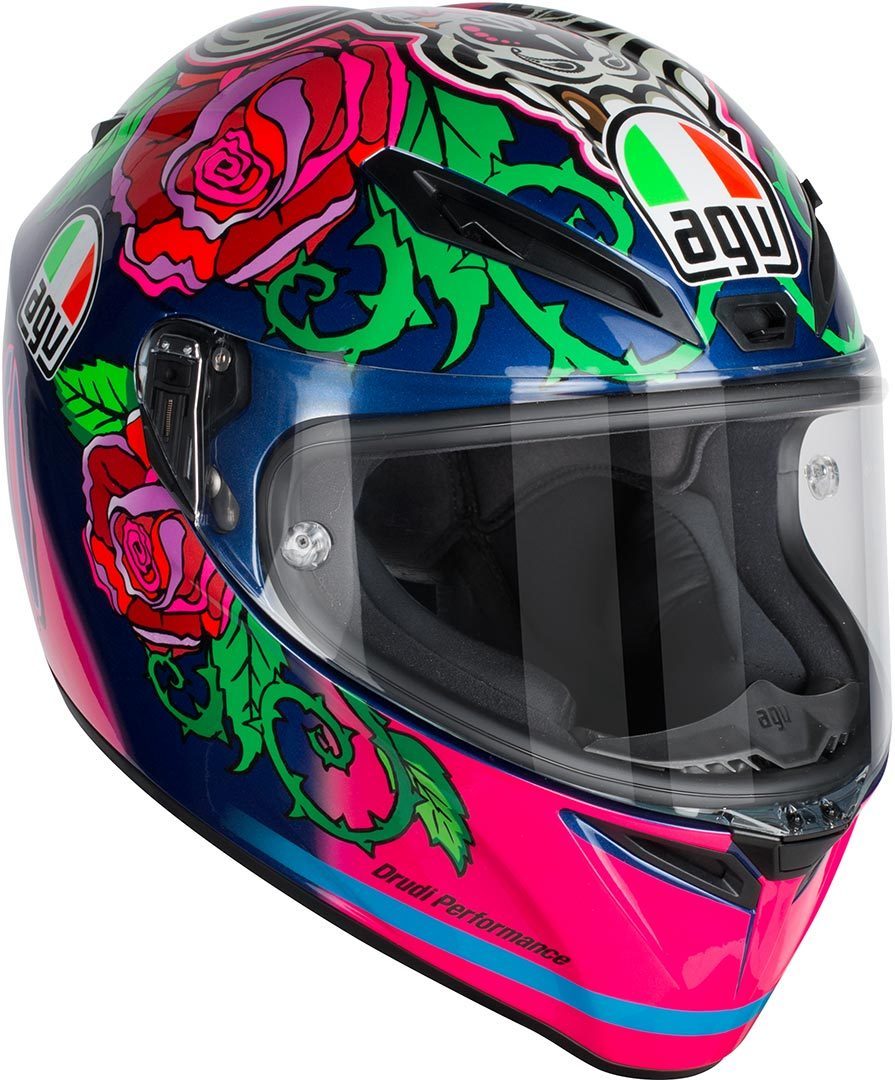 AGV Veloce S Salom 2016 Casque Noir Pourpre S M