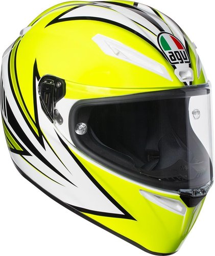 Agv Veloce S Vitali Helm Wit Geel Xs agv kopen in de aanbieding