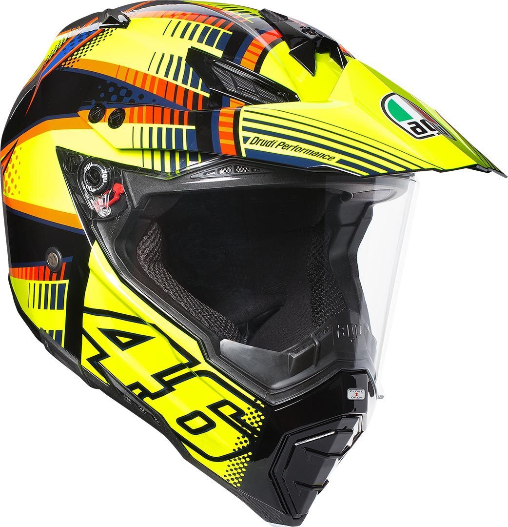 Image of AGV AX-8 Dual Evo Soleluna 2015 Casque Jaune 2XL