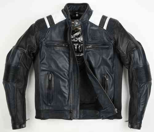 Helstons Trust Motorfiets Lederen Jas Zwart Wit Blauw 3Xl helstons kopen in de aanbieding Helstons Trust Motorfiets Lederen Jas Zwart Wit Blauw 3Xl helstons kopen in de aanbieding