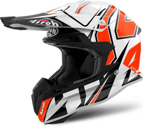 Airoh Terminator Open Vision Shock Motorcross Helm Wit Oranje 2Xl airoh kopen in de aanbieding Airoh Terminator Open Vision Shock Motorcross Helm Wit Oranje 2Xl airoh kopen in de aanbieding