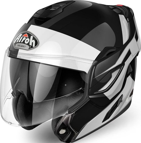 Airoh Rev Fusion Helm Zwart Wit airoh kopen in de aanbieding Airoh Rev Fusion Helm Zwart Wit airoh kopen in de aanbieding