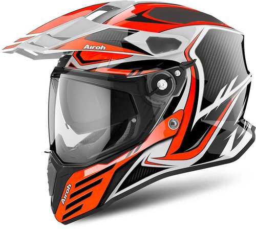Airoh Commander Carbon Helm Oranje Xs airoh kopen in de aanbieding Airoh Commander Carbon Helm Oranje Xs airoh kopen in de aanbieding