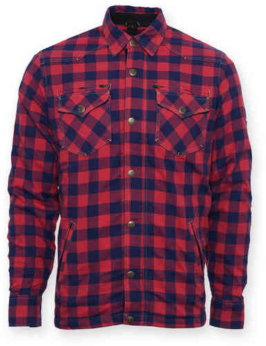 Bores Lumberjack Womens Shirt Rood Blauw bores kopen in de aanbieding