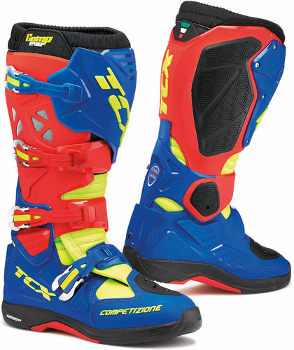 Tcx Comp Evo 2 Michelin Motocross Boots Rood Blauw 47 tcx kopen in de aanbieding