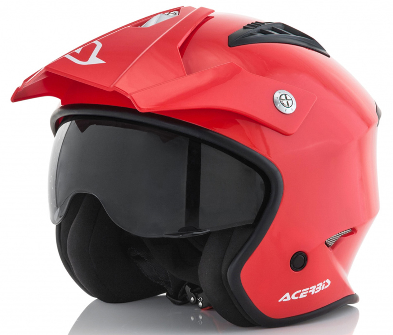 Image of Acerbis Aria Casque Jet Rouge S