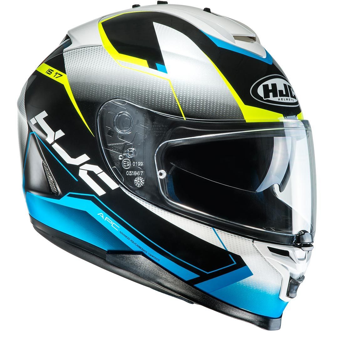 HJC IS-17 Loktar Casque Noir Bleu S