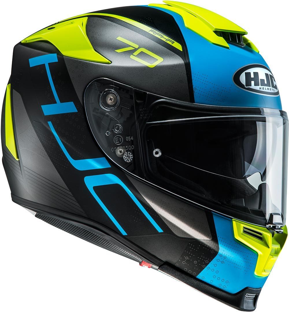 HJC RPHA 70 Vias Casque Jaune Bleu XS 54 55