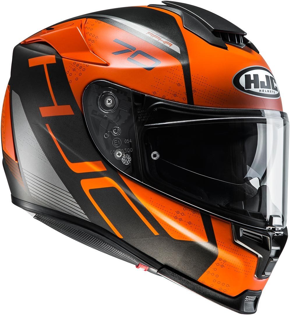 HJC RPHA 70 Vias Casque Noir Orange XS 54 55