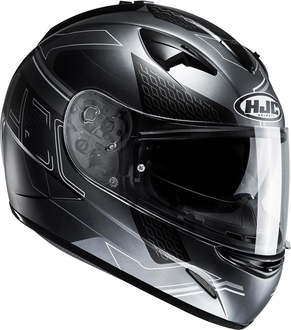 HJC TR-1 Cetus Casque Noir Gris XS