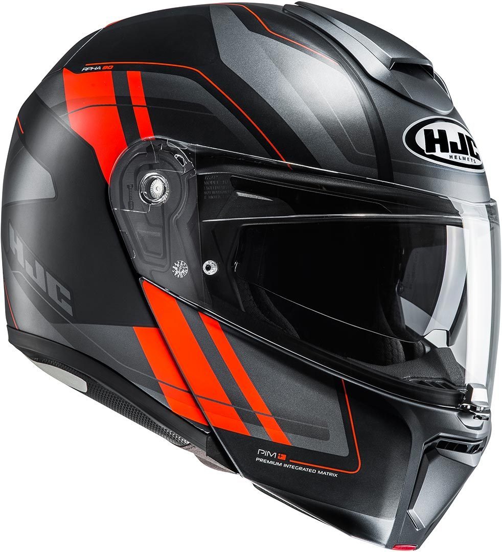 HJC RPHA 90 Tanisk Casque Noir Orange S