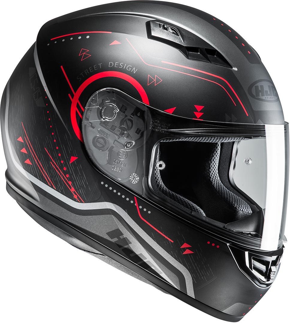 HJC CS-15 Safa Casque Noir Rouge S