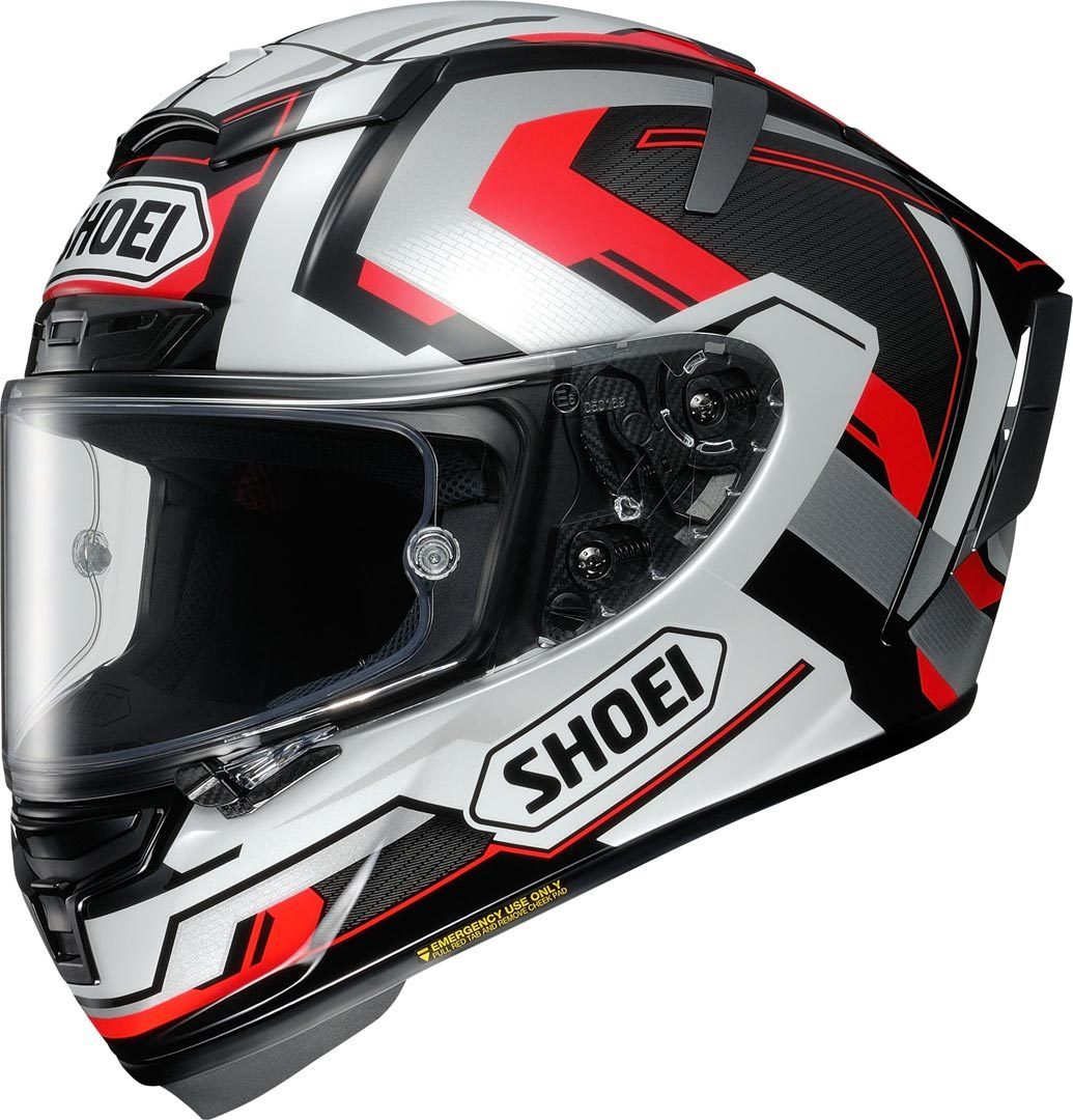 Shoei X-Spirit III Brink Casque Rouge S