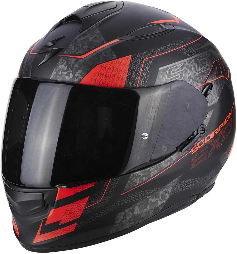 Scorpion Exo 510 Air Galva Casque Noir Rouge XS