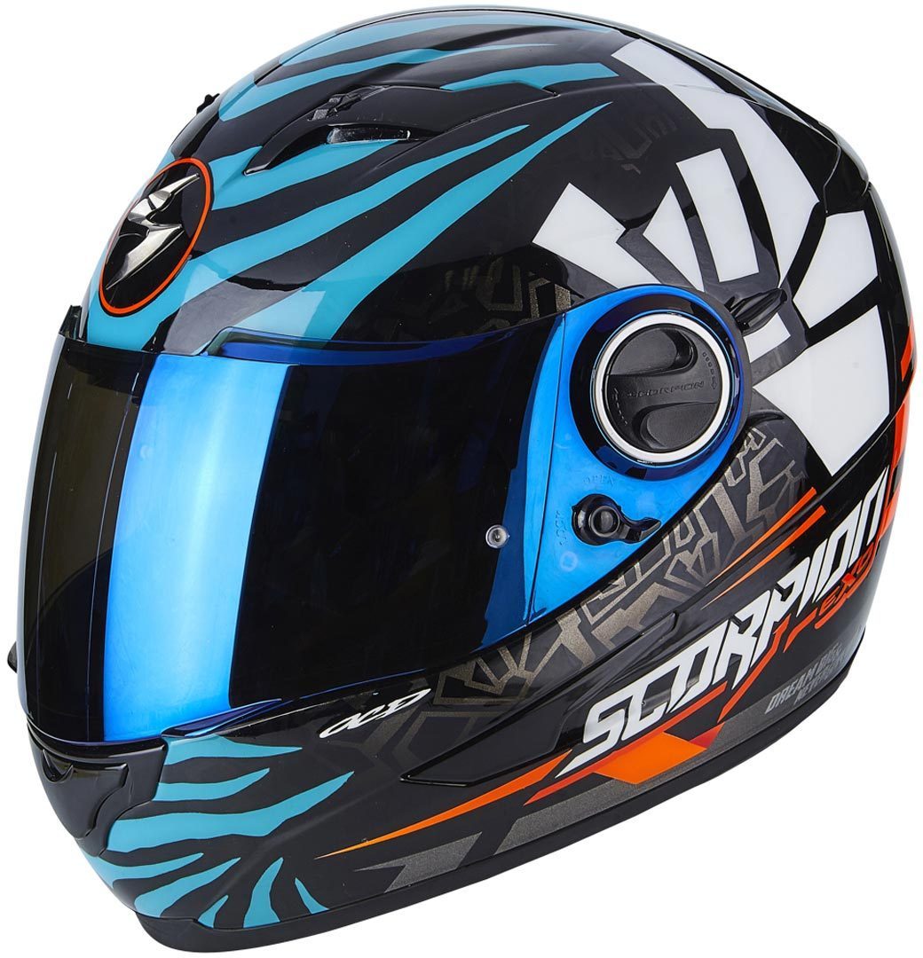 Scorpion Exo 490 Rok Bagoros Casque Noir Bleu XS