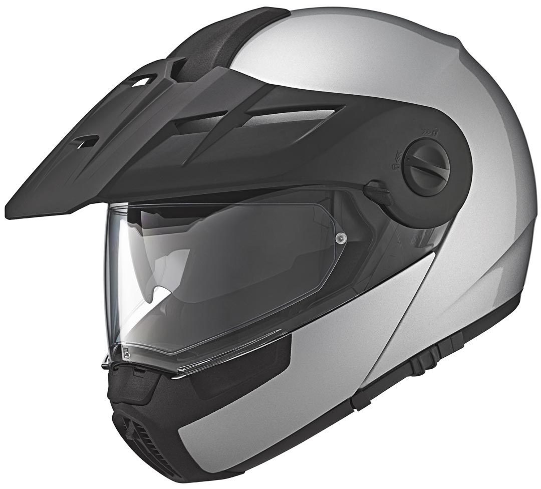 Schuberth E1 DOT/ECE Adventure Casque Argent XS