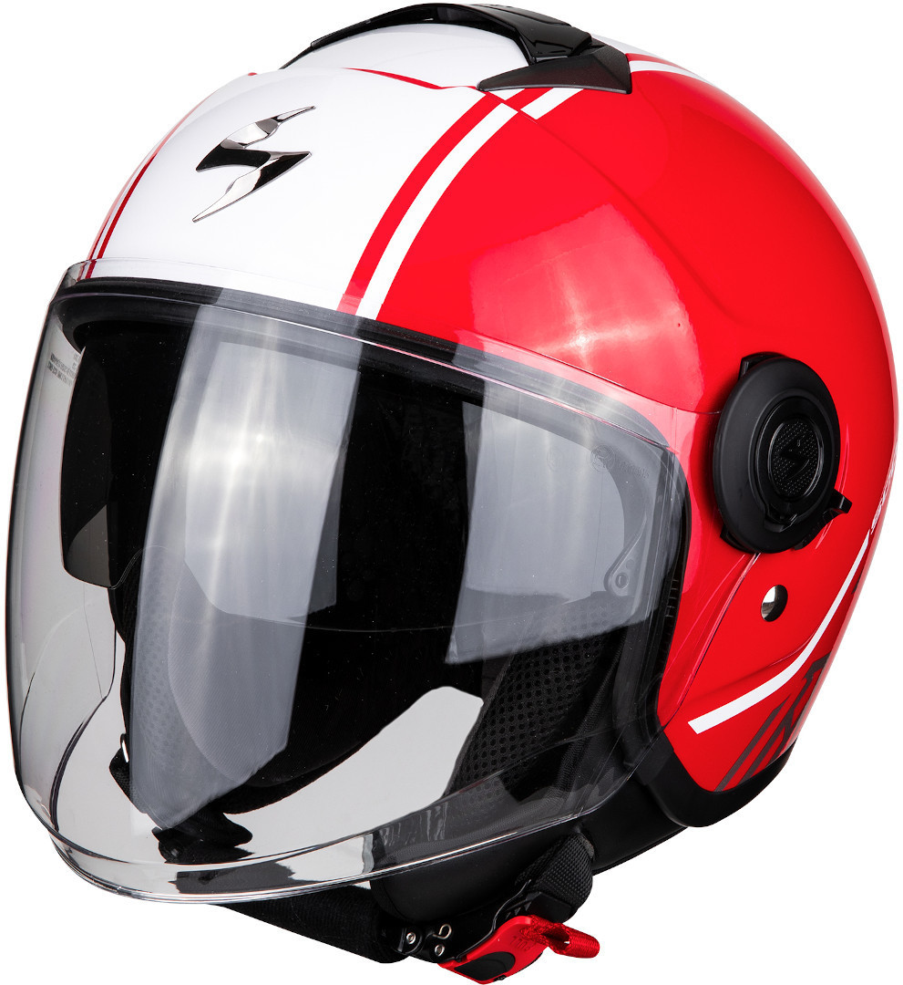 Scorpion Exo City Avenue Casque Jet Rouge 2XS