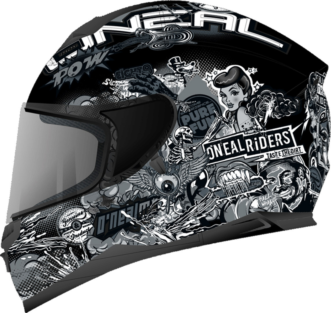 Image of O´Neal Challenger Fidlock Crank Casque Noir Blanc M