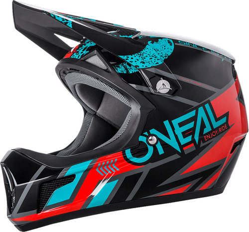 Oneal Sonus Strike Fiets Helm Zwart Blauw oneal kopen in de aanbieding