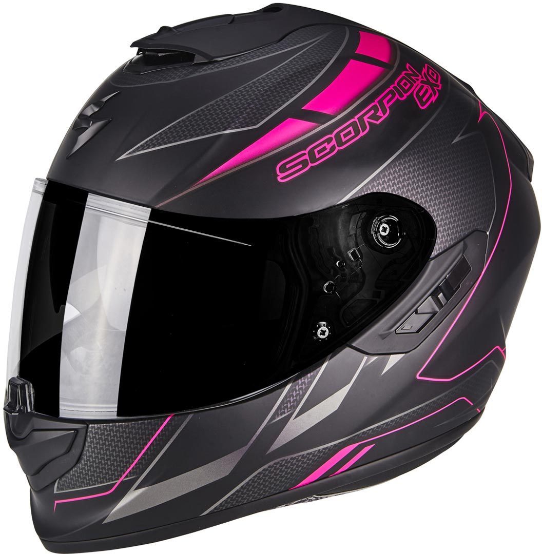 Scorpion EXO 1400 Air Cup Casque Noir Rose L