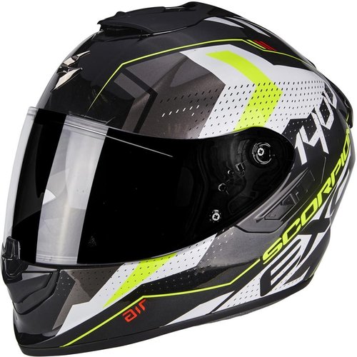 Scorpion Exo 1400 Air Trika Helm Zwart Geel scorpion kopen in de aanbieding Scorpion Exo 1400 Air Trika Helm Zwart Geel scorpion kopen in de aanbieding