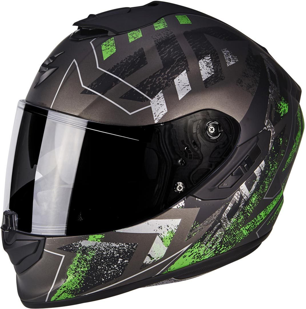 Scorpion EXO 1400 Air Picta Casque Noir Vert S