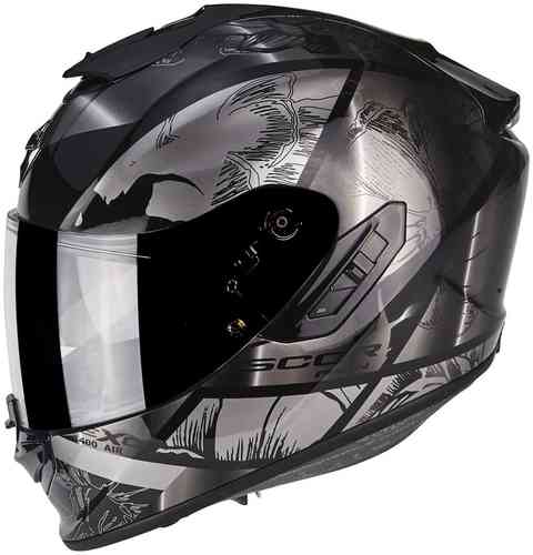 Scorpion Exo 1400 Air Patch Helm Zwart Zilver scorpion kopen in de aanbieding Scorpion Exo 1400 Air Patch Helm Zwart Zilver scorpion kopen in de aanbieding