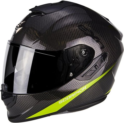 Scorpion Exo 1400 Air Pure Carbon Helm Geel scorpion kopen in de aanbieding Scorpion Exo 1400 Air Pure Carbon Helm Geel scorpion kopen in de aanbieding