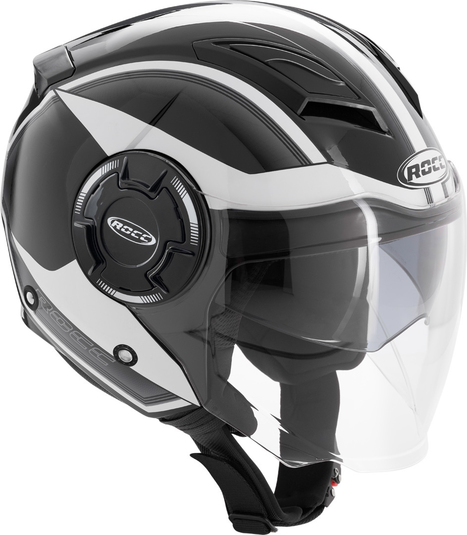 Image of Rocc 282 Casque Noir Blanc XS
