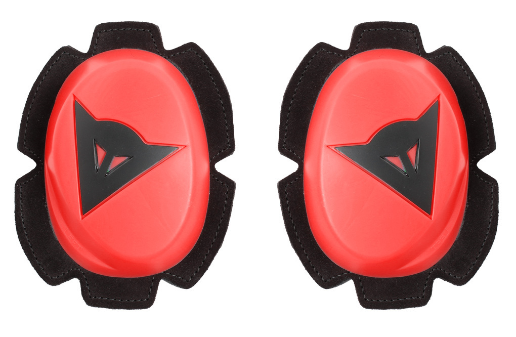 Dainese Pista Curseur de genou Rouge unique taille