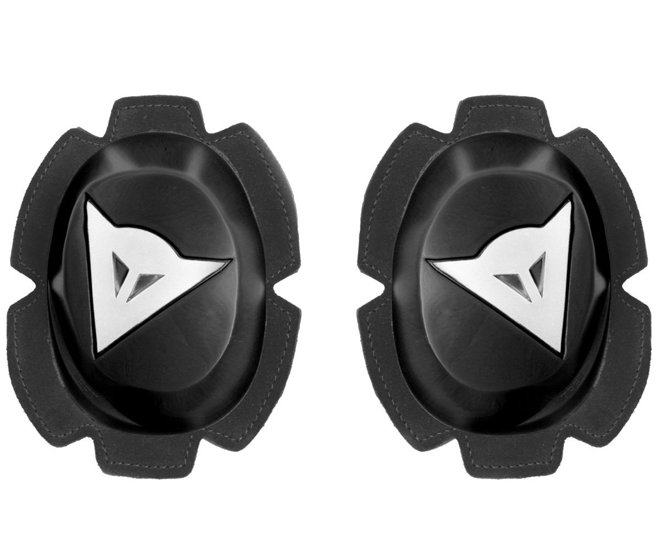 Dainese Pista Rain Curseur de genou Noir Blanc unique taille