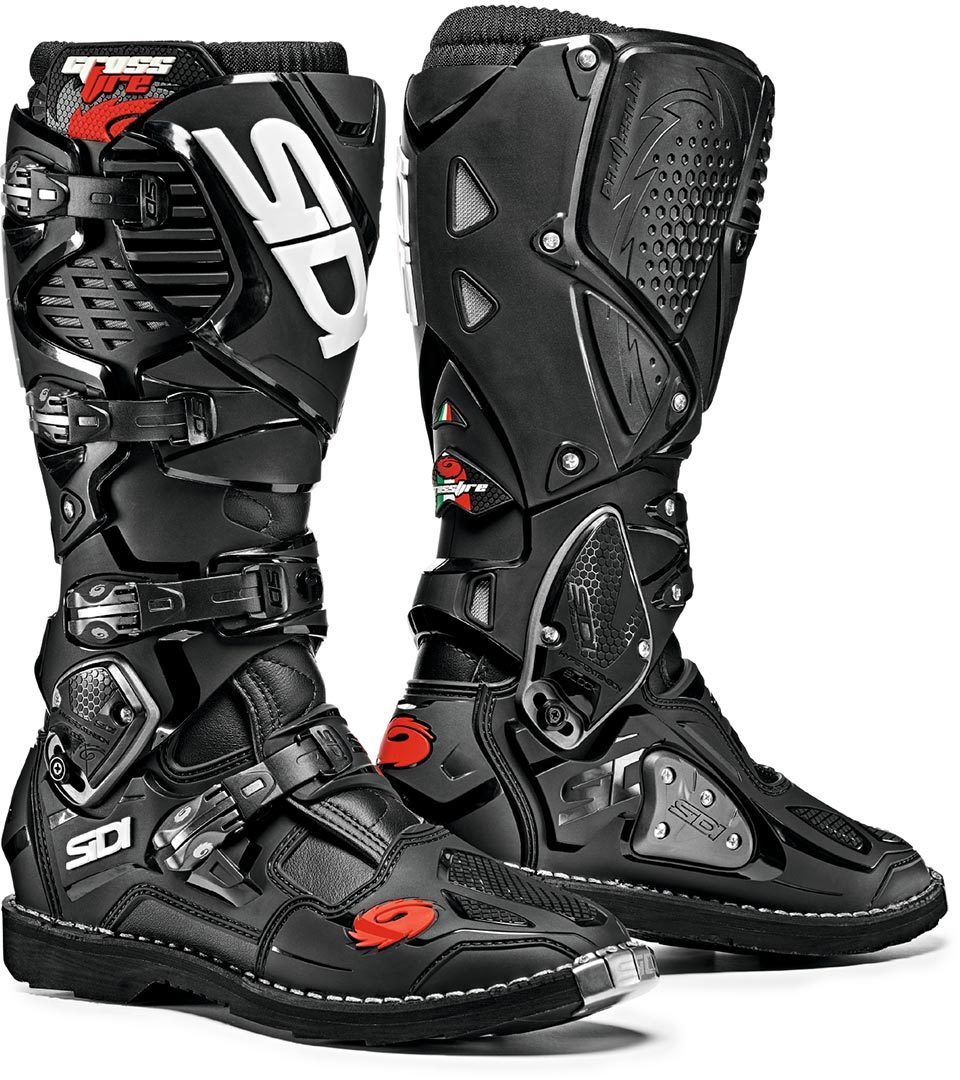 Image of Bottes cross Sidi destockage CROSSFIRE 3 - BLACK 2017