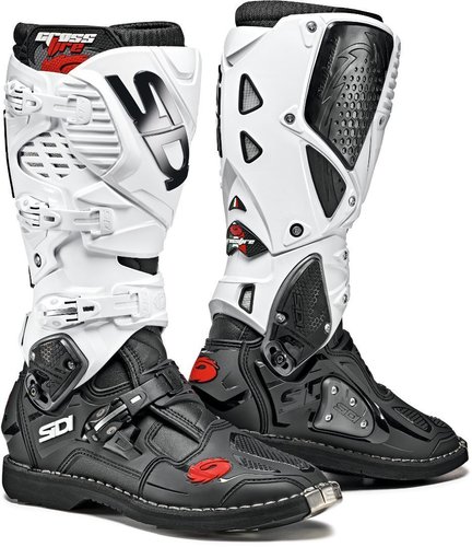 Sidi Crossfire 3 Motocross Boots Zwart Wit 45 sidi kopen in de aanbieding