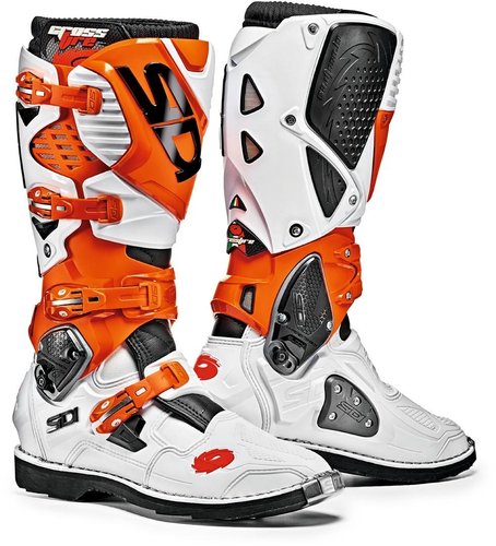 Sidi Crossfire 3 Motocross Boots Wit Oranje 41 sidi kopen in de aanbieding
