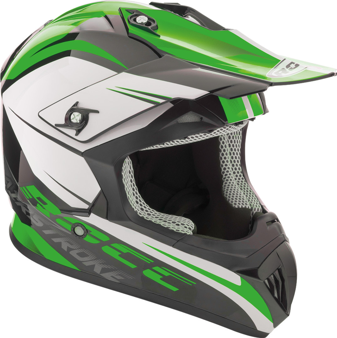 Image of Rocc 740/741 Casque de motocross Noir Vert S