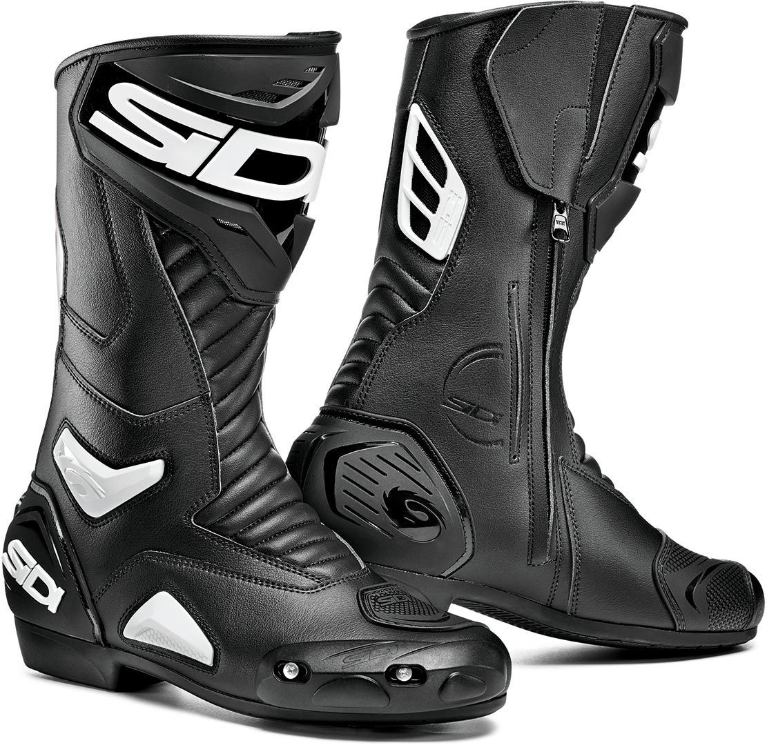 Sidi Performer Motorcycle Boots Bottes de moto Noir Blanc 48