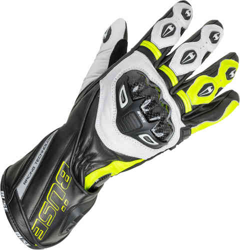 Buse Donington Pro Handschoenen Zwart Wit Geel M buse kopen in de aanbieding Buse Donington Pro Handschoenen Zwart Wit Geel M buse kopen in de aanbieding
