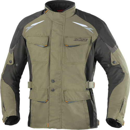 Buse Lago 2 Motorfiets Textiel Jas Zwart Groen 2Xl buse kopen in de aanbieding