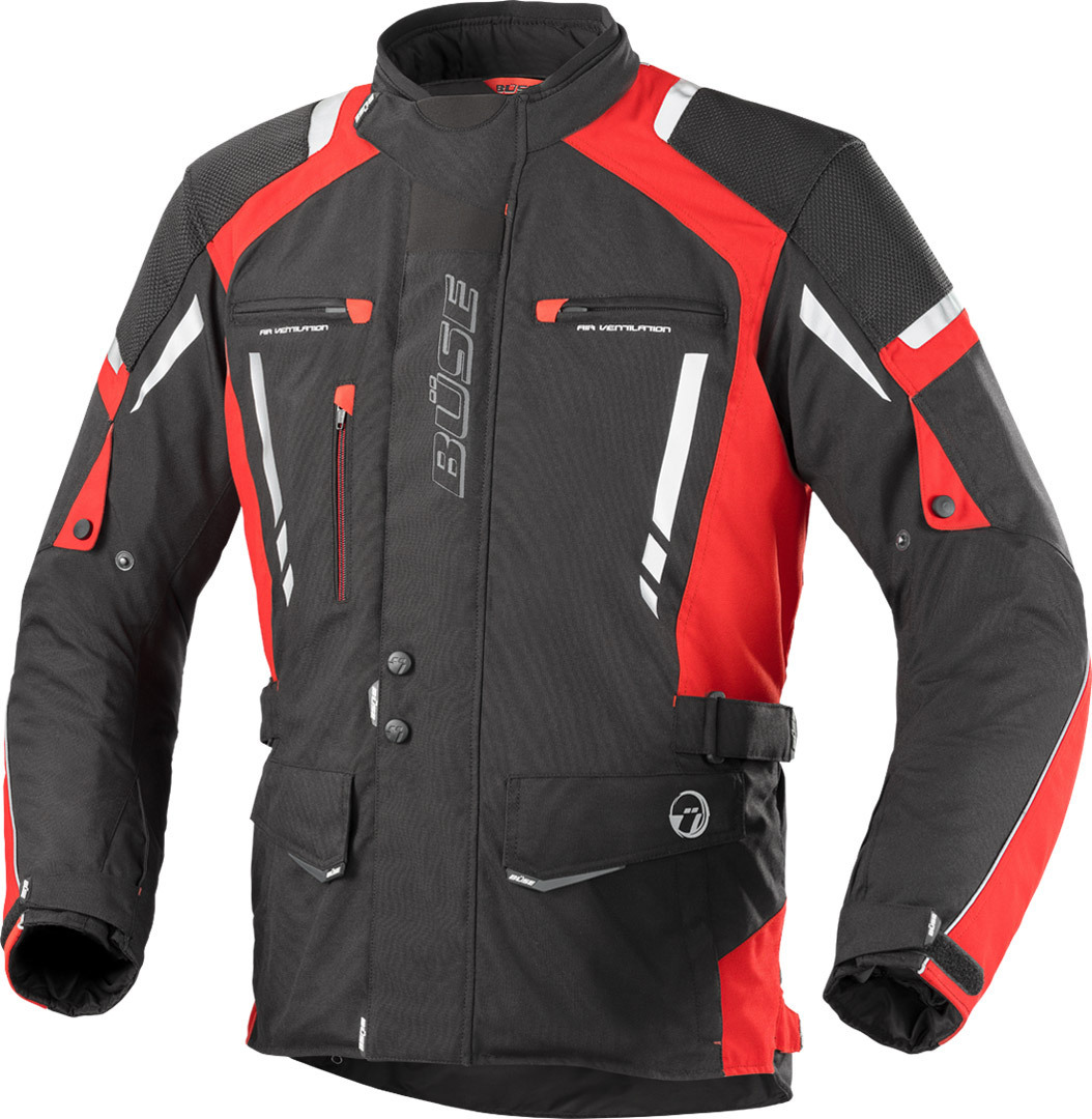 Büse Torino Pro Veste Textile moto Noir Rouge S