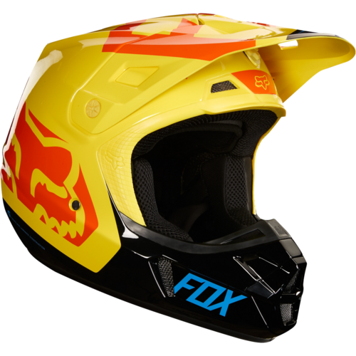 Fox V2 Preme Mx Helm Zwart Rood Geel 2Xl fox kopen in de aanbieding Fox V2 Preme Mx Helm Zwart Rood Geel 2Xl fox kopen in de aanbieding