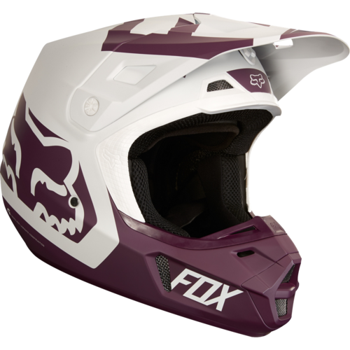 Fox V2 Preme Mx Helm Zwart Wit fox kopen in de aanbieding
