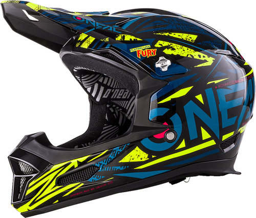 Oneal Fury Rl Synthy Helm Blauw Geel Xs oneal kopen in de aanbieding Oneal Fury Rl Synthy Helm Blauw Geel Xs oneal kopen in de aanbieding