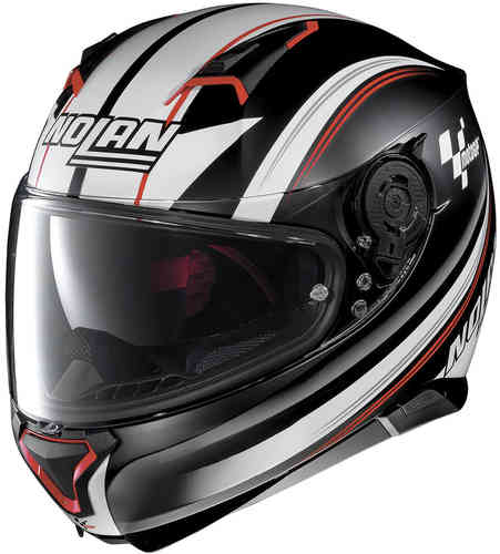 Nolan N87 Motogp Helm Zwart Rood nolan kopen in de aanbieding